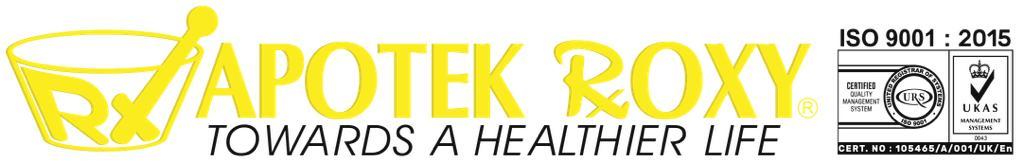 Lowongan Kerja Jakarta Selatan Terbaru 2023 Lulusan SMA SMK D3 S1 di APOTEK ROXY - ROXY GROUP